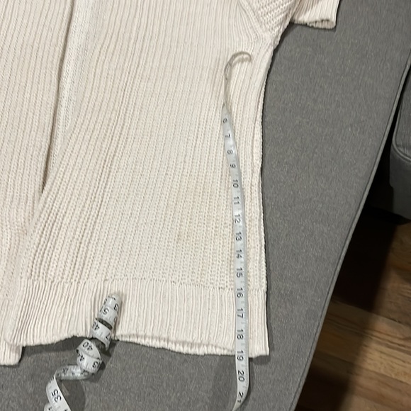 A New Day Cream Color Cable Knit Soft Open Cardigan - Picture 7 of 9